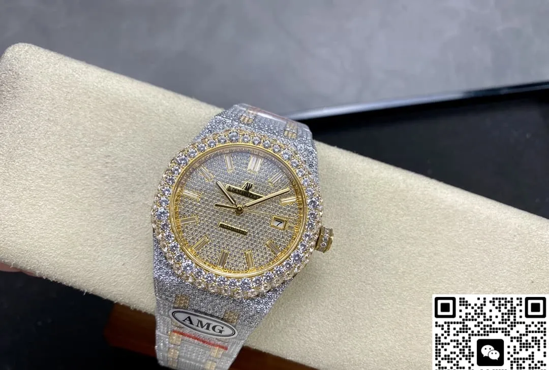 AMG Factory Audemars Piguet Royal Oak 15400OR.026 1:1 Best Edition Replica Watch